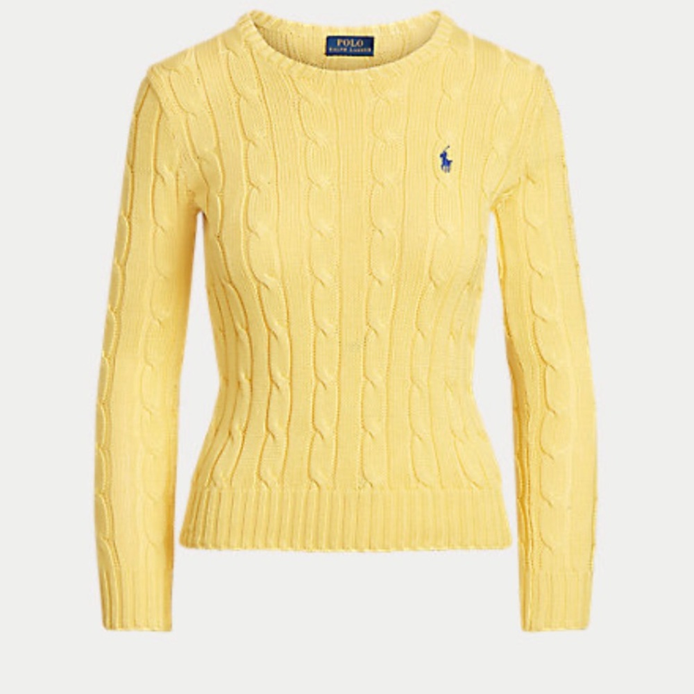 Lot of 2: Ralph Lauren Cable Knit Sweaters